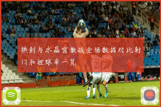 热刺与水晶宫激战全场数据对比射门和控球率一览